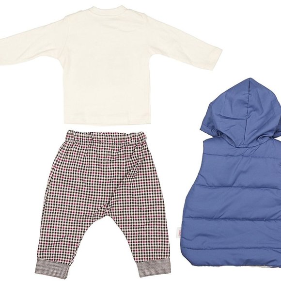 NEW with Tags Baby Clothing 3-Piece Cotton Set for Newborn Baby Girls and Boys - Picture 4 of 8